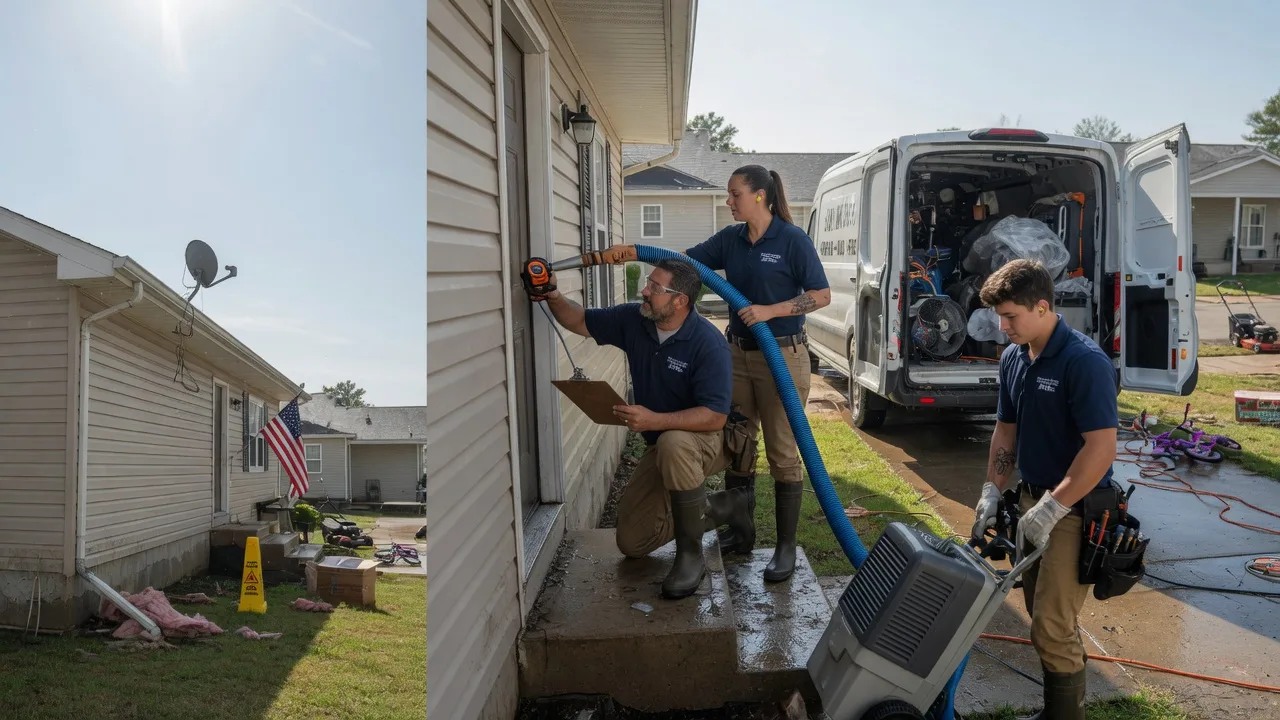 Ceiling Water Damage Restoration in Schererville, IN near me