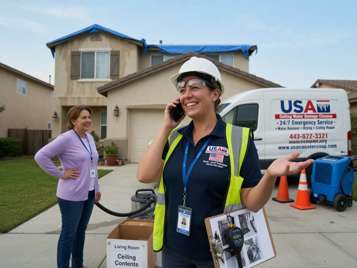Ceiling Water Damage Restoration Schererville, IN FAQs